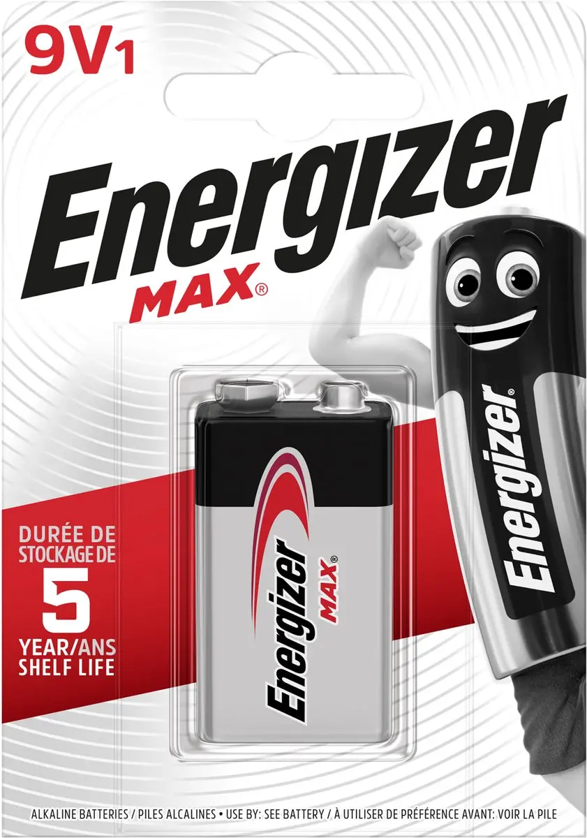Energizer Max 9V Blokbatterij - 1 Stuk - afbeelding 4 van 4