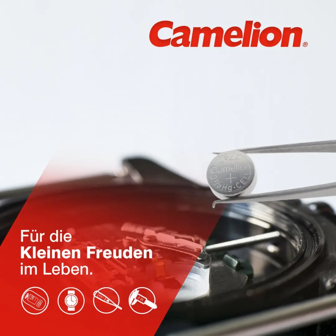 Camelion AG6 Knoopcelbatterij LR920 - 10 Stuks - afbeelding 6 van 6