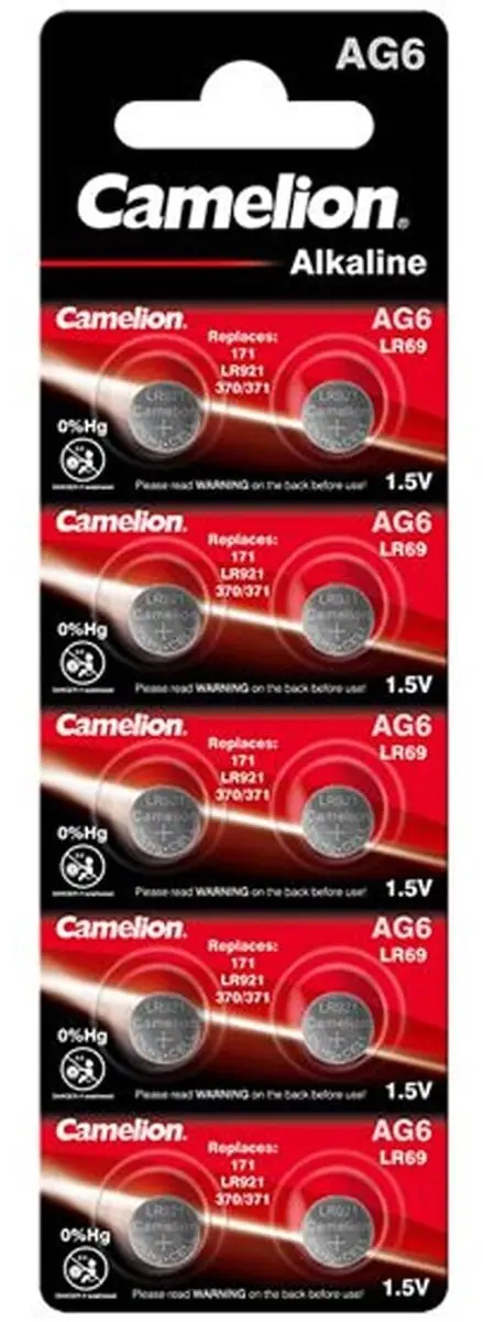 Camelion AG6 Knoopcelbatterij LR920