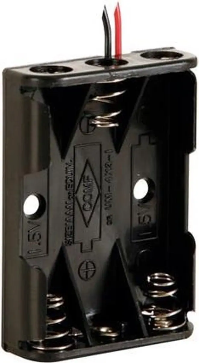 Velleman BH431A Batterijhouder AAA