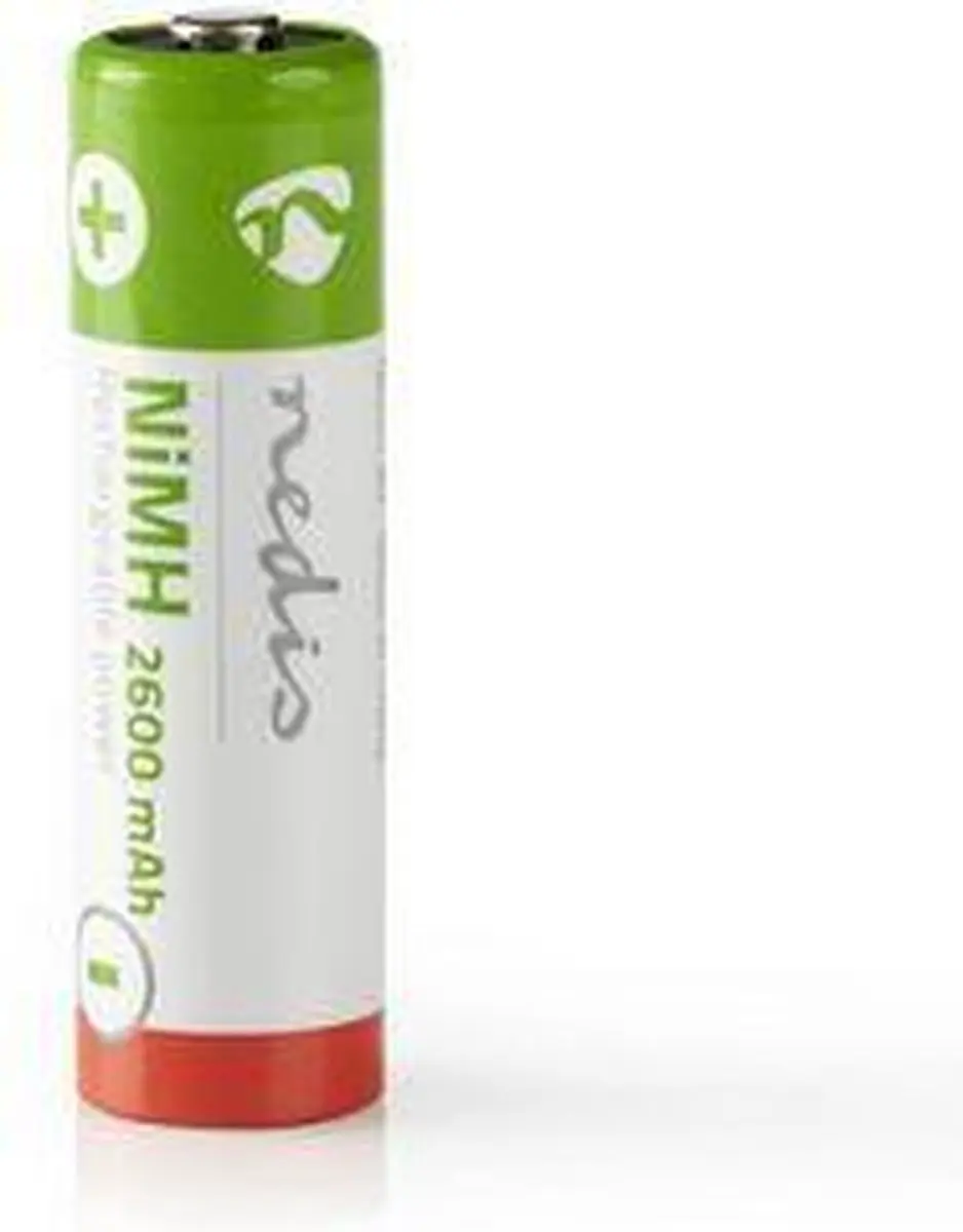 Nedis Oplaadbare NiMH AA 2600mAh - 4 Stuks - afbeelding 3 van 6