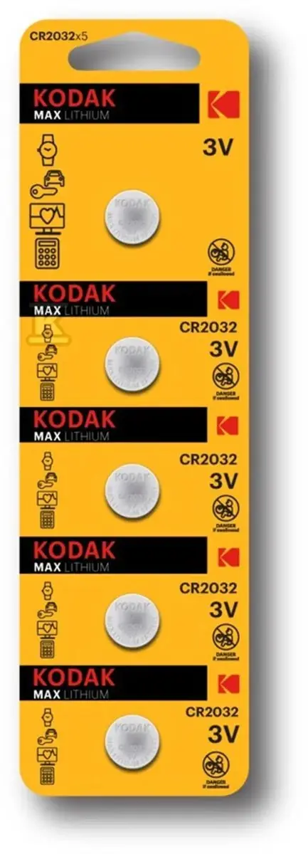 Kodak CR2032 Knoopcelbatterij