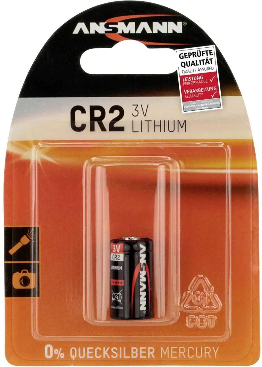 Ansmann CR2 Lithium Fotoaccu 10mAh - afbeelding 3 van 5