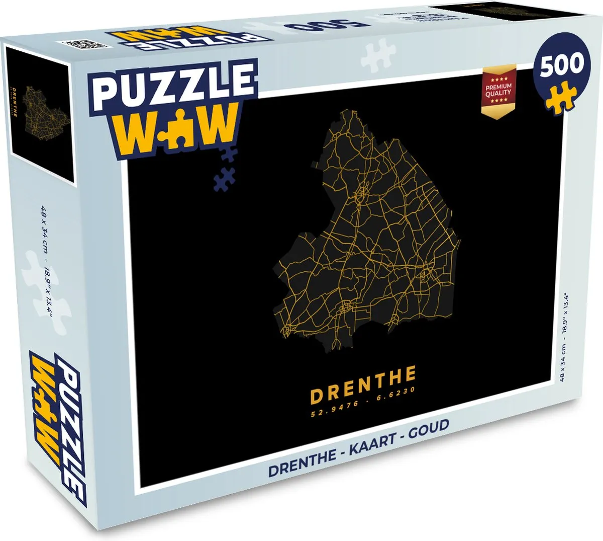 PuzzleWow Drenthe Legpuzzel 500 Stuks