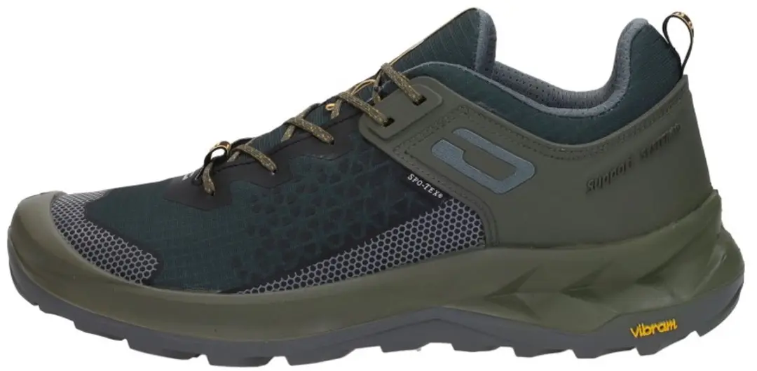 Grisport Explorer low groen wandelschoenen uni (15401-09) - afbeelding 2 van 6