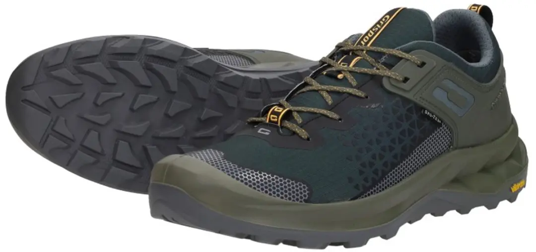Grisport Explorer low groen wandelschoenen uni (15401-09) - afbeelding 5 van 6