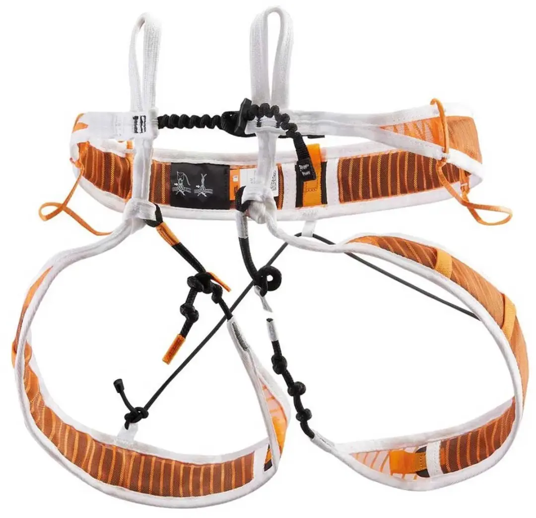 Petzl Fly Klimgordel - Maat M - Grijs/Orange - afbeelding 2 van 6
