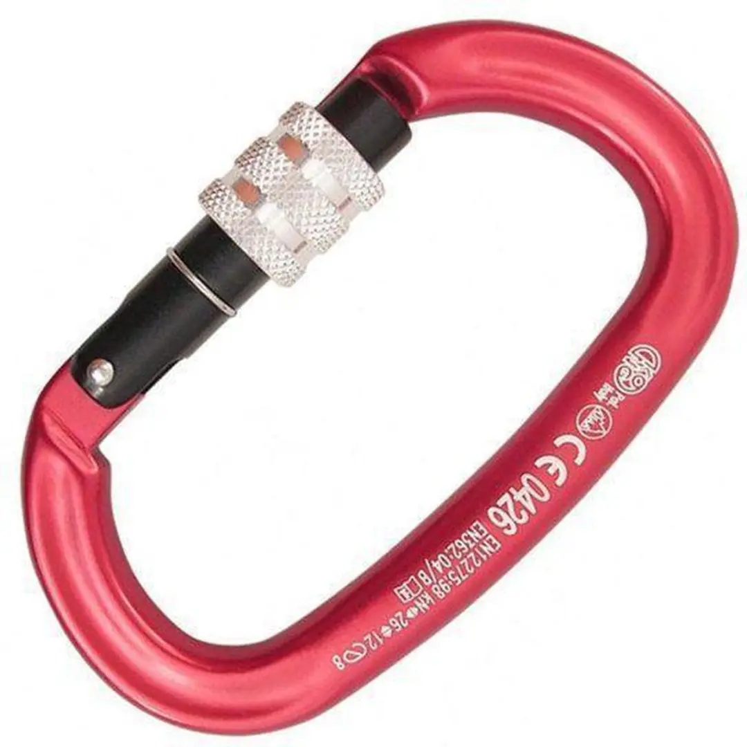 Kong Ovalone Karabijnhaak - Rood - afbeelding 3 van 3