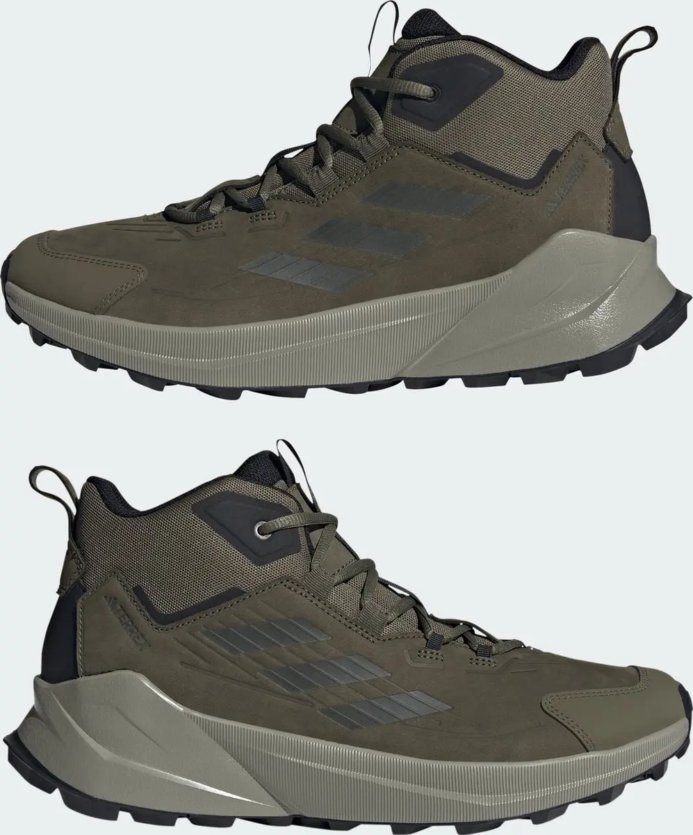 adidas Terrex Trailmaker 2 Mid Leren Wandelschoenen - Groen - afbeelding 4 van 6