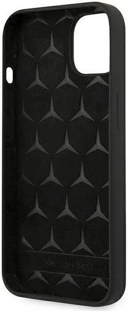 Mercedes-Benz Silicone Backcover iPhone 13 Mini - Zwart