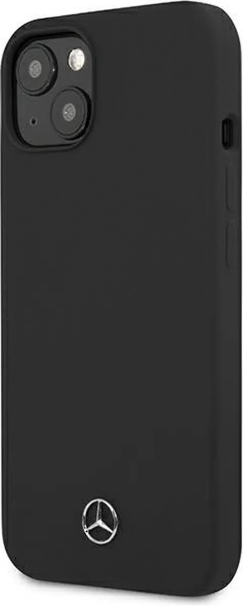 Mercedes-Benz Silicone Backcover iPhone 13 Mini - Zwart