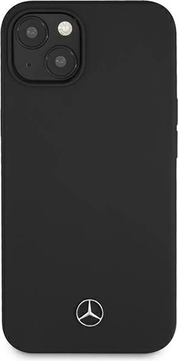 Mercedes-Benz Silicone Backcover iPhone 13 Mini - Zwart