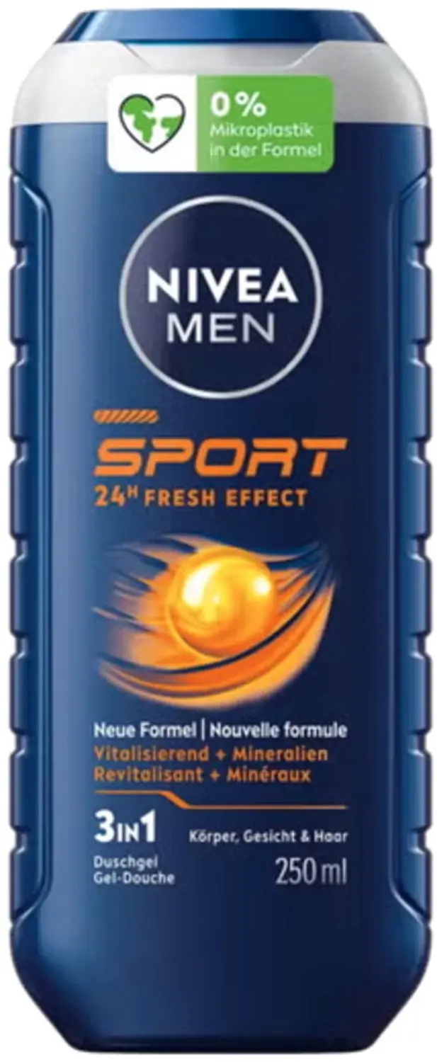 NIVEA Men Shampoo & Douchegel 3in1 Sport 250ml