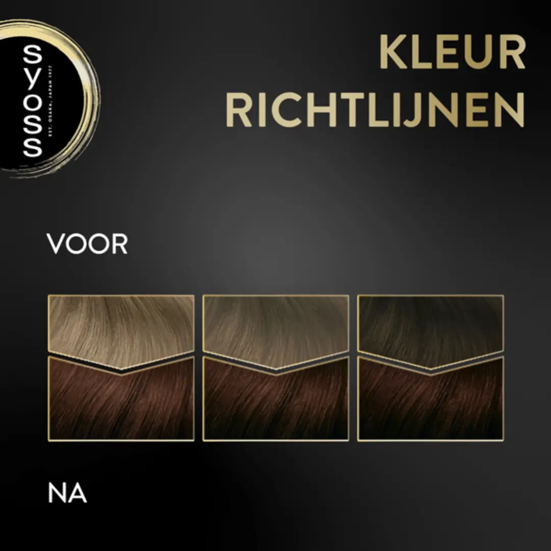 Syoss Oleo Intense Haarverf 4-86 Fluweelbruin - 36x - afbeelding 3 van 6