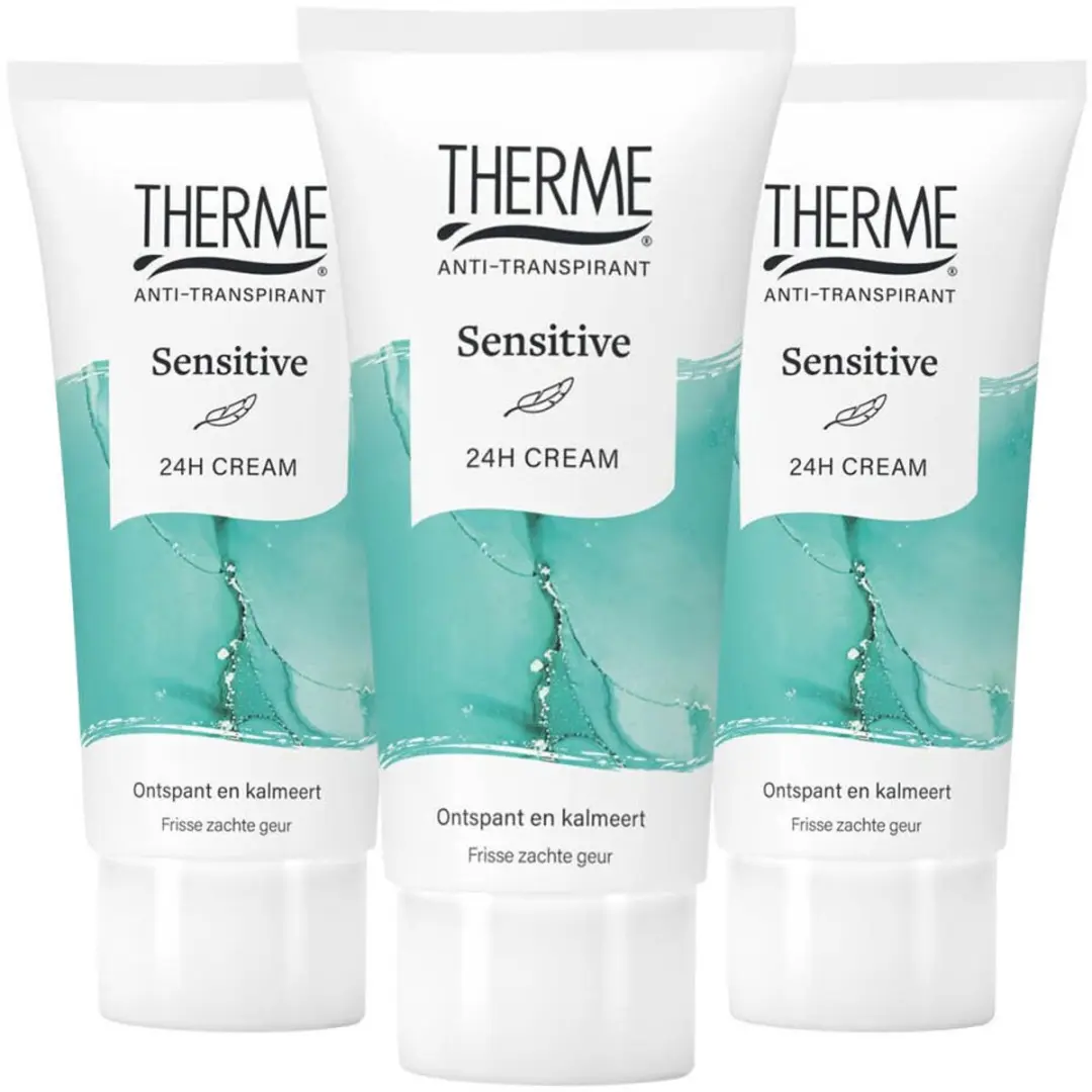 Therme Anti-Transpirant Sensitive 24H 3x60ml