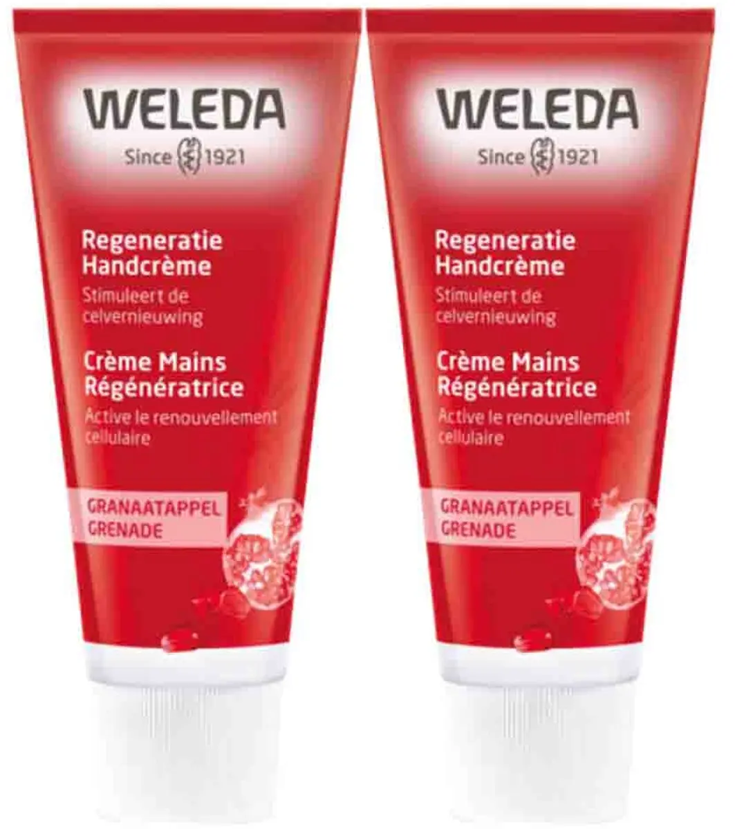 Weleda Granaatappel Handcrème 50ml - 2 Stuks - afbeelding 5 van 6