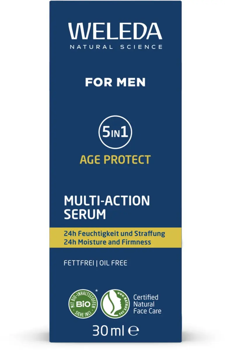 Weleda Men 5-in-1 Multi-Action Serum 30ml - 2 Stuks - afbeelding 4 van 5