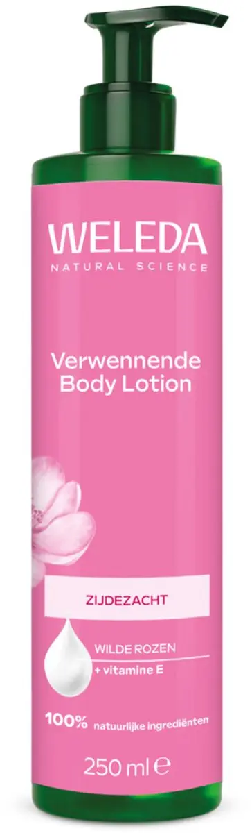Weleda Wilde Rozen Bodylotion 750ml - 3 Stuks - afbeelding 6 van 6
