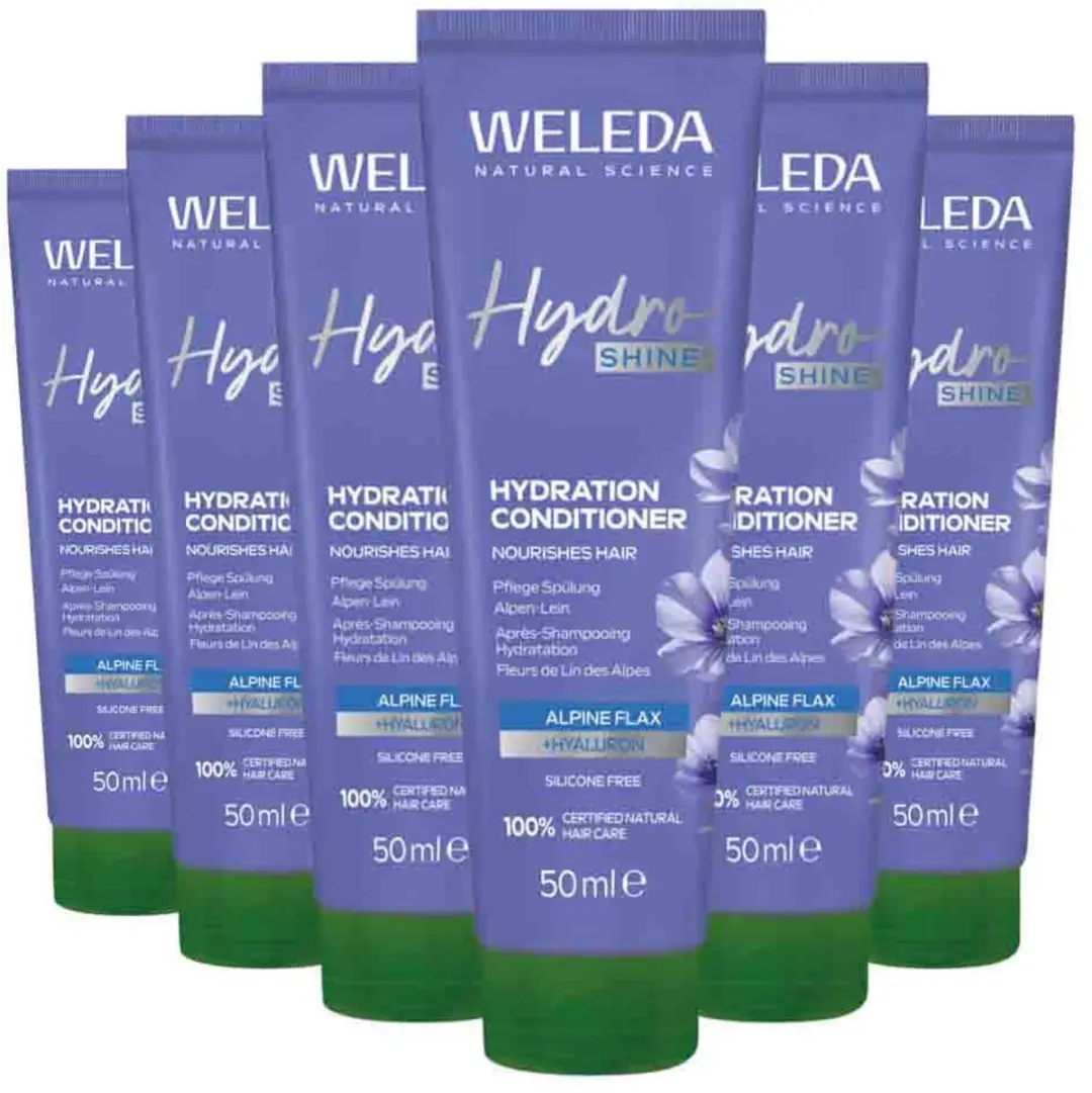 Weleda Hydro Shine Conditioner 150ml - 6 Stuks - afbeelding 6 van 6