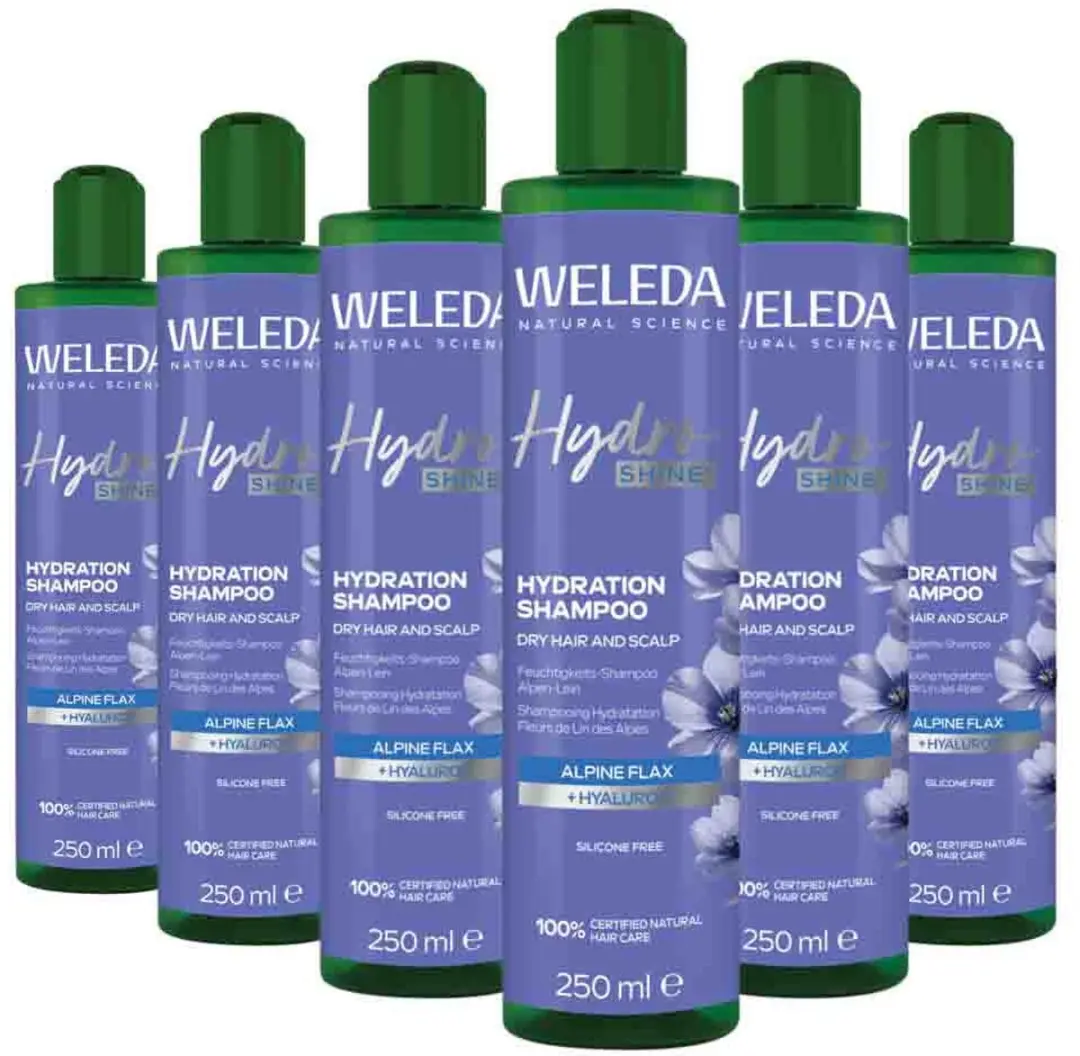 Weleda Hydro Shine Shampoo 250ml - 6 Stuks - afbeelding 5 van 6