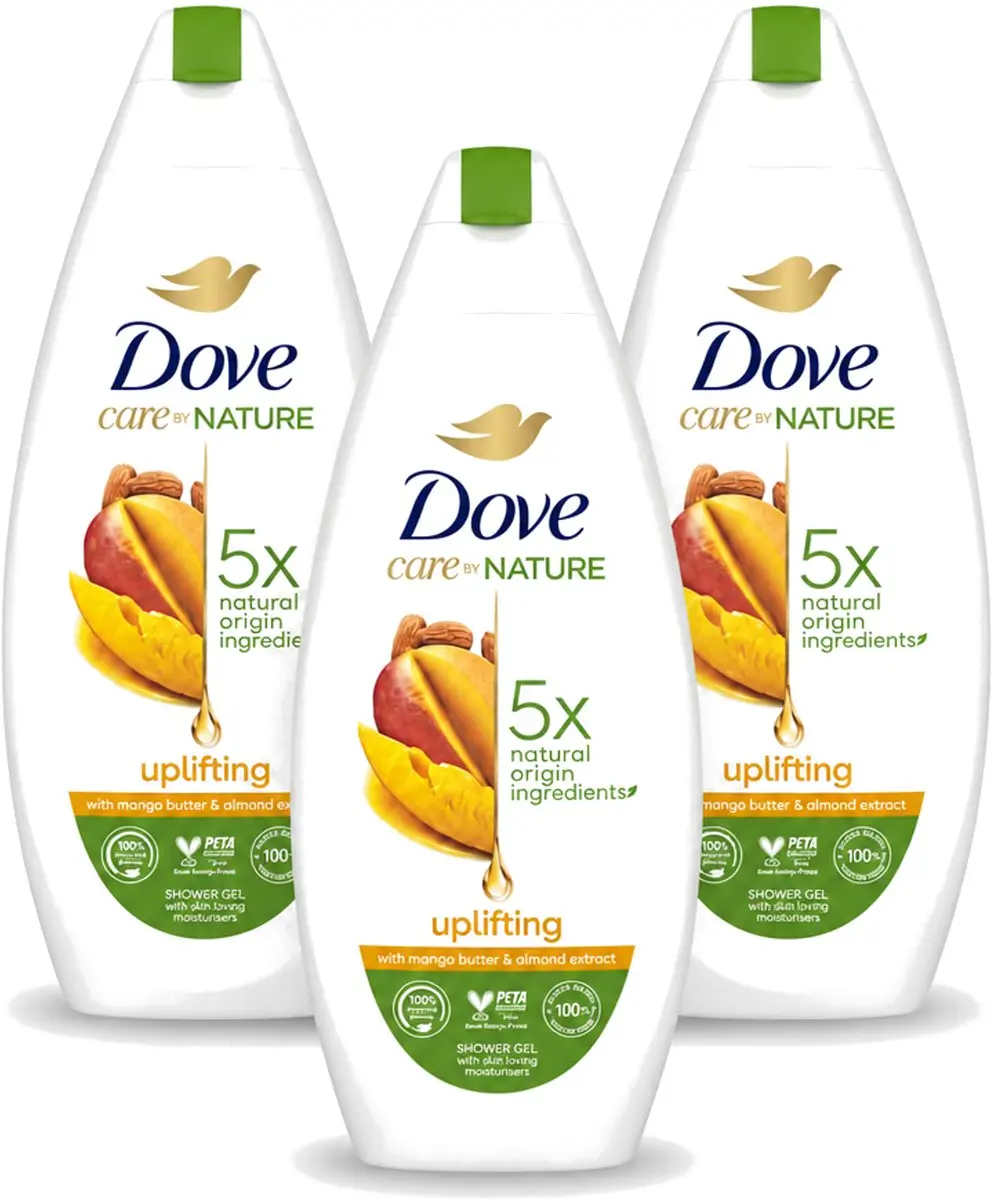 3 x Dove Care By Nature