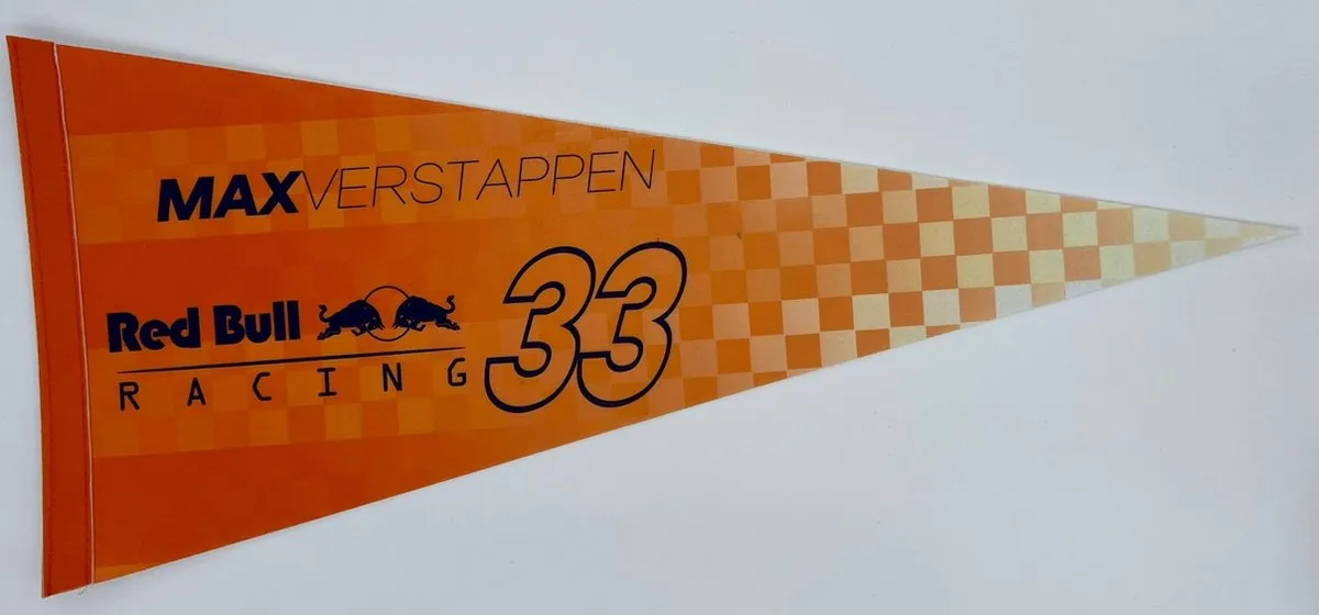 Red Bull Racing Max Verstappen F1 Vaantje
