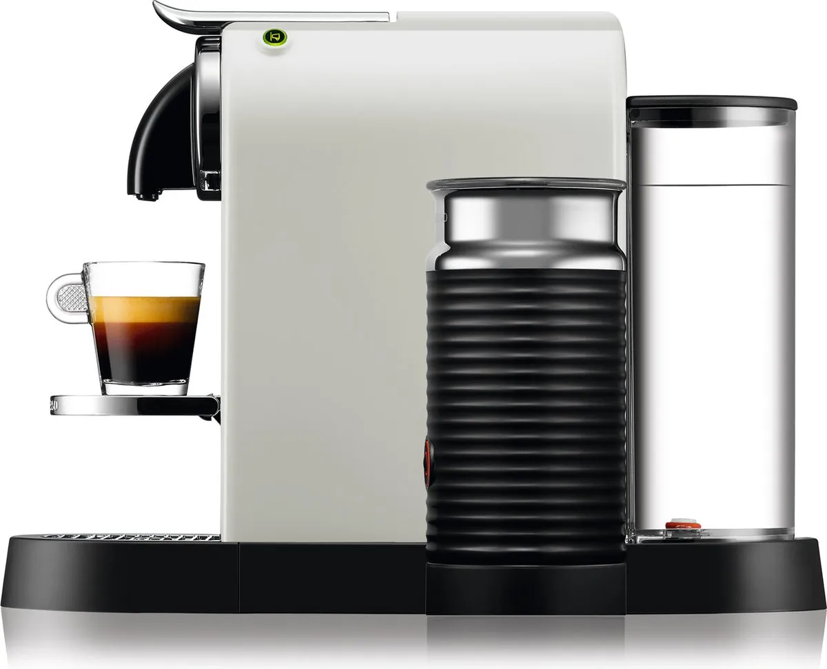 De'Longhi Nespresso CitiZ & Milk EN267.WAE Koffiecupmachine - Wit