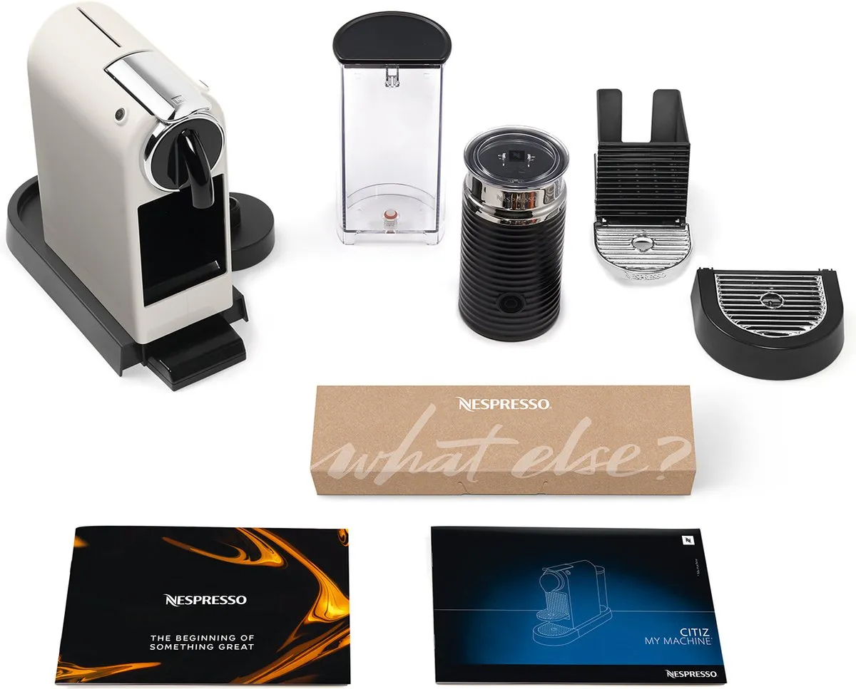 De'Longhi Nespresso CitiZ & Milk EN267.WAE Koffiecupmachine - Wit - afbeelding 6 van 6