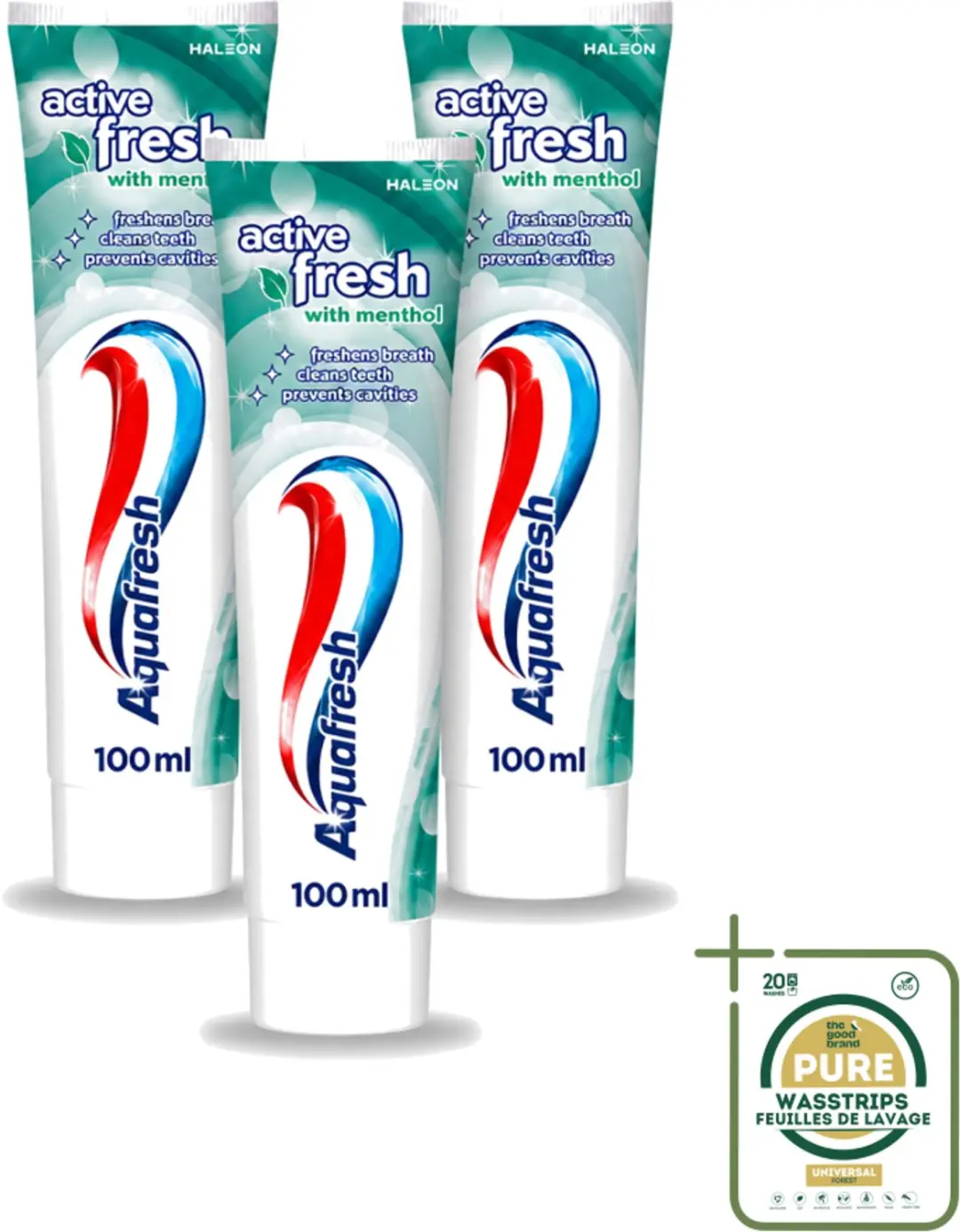 3 x Aquafresh