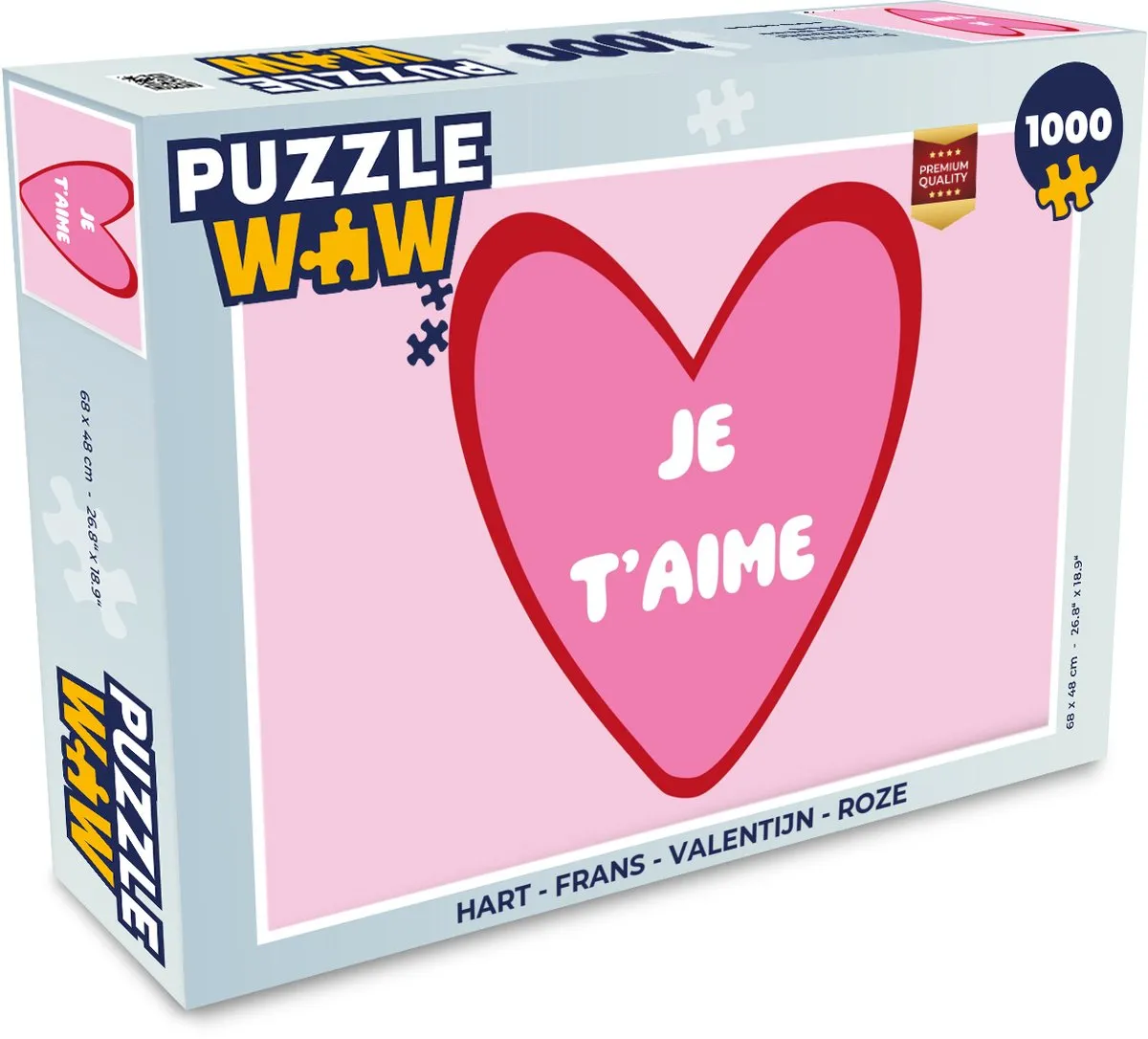 PuzzleWow Legpuzzel Hart