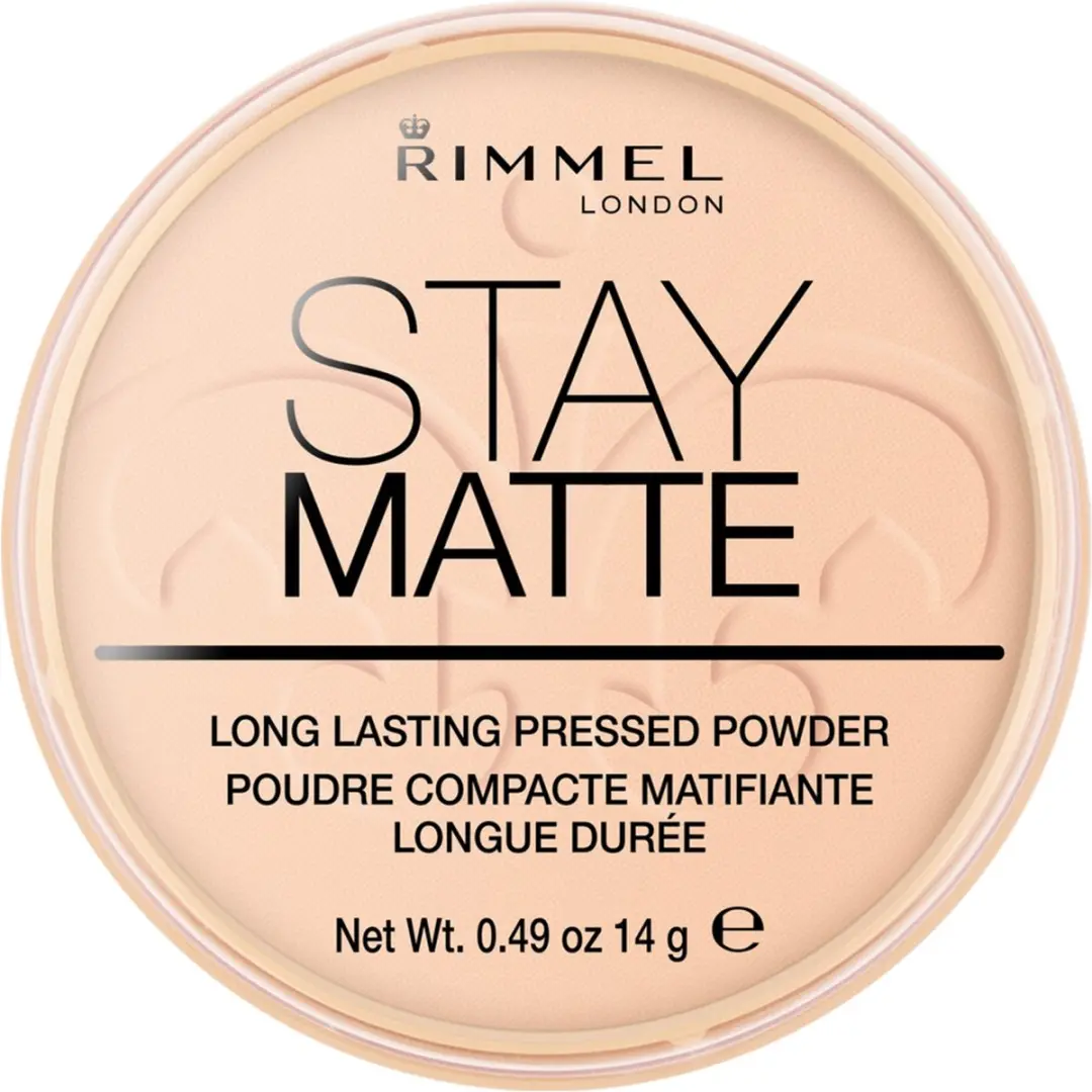 Rimmel Stay Matte Pressed Powder 006 Warm Beige - 3x14g - afbeelding 6 van 6