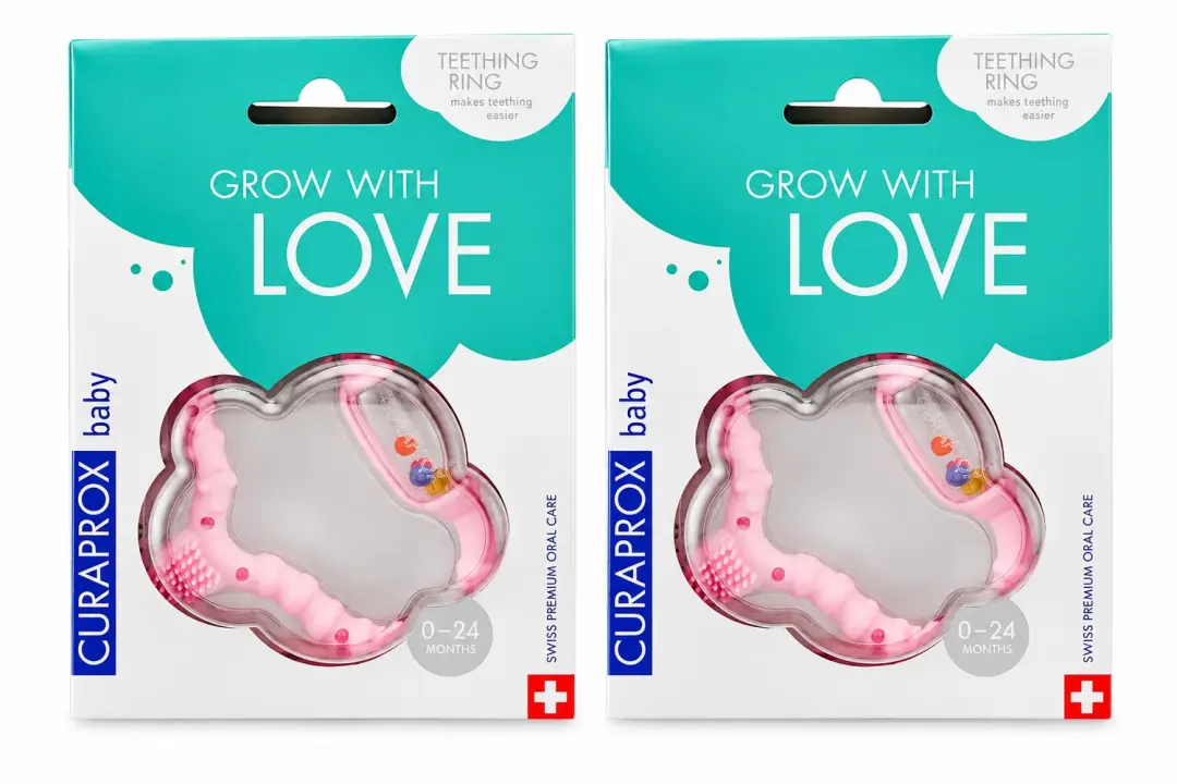 2 x Curaprox Bijtring