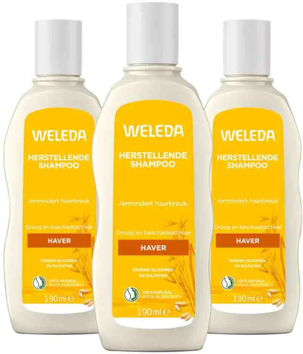 Weleda Haver Herstellende Shampoo 3x190ml