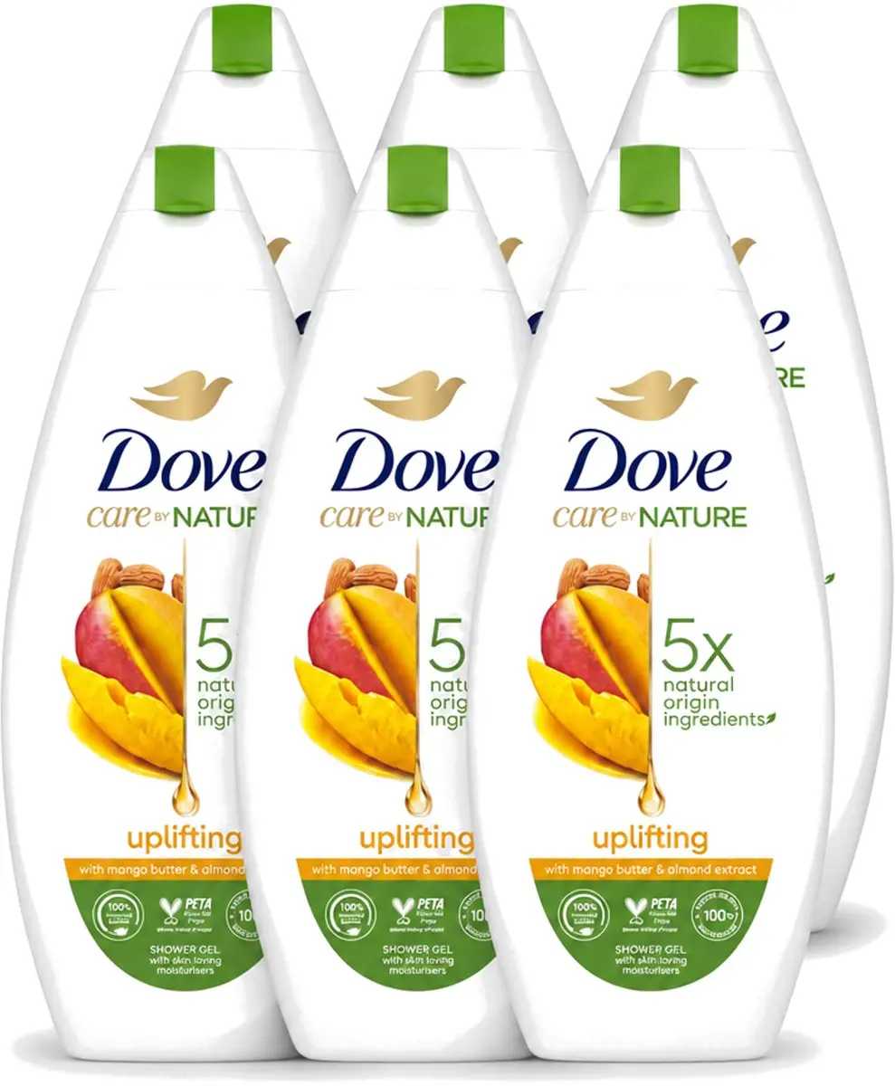 6 x Dove Care By Nature