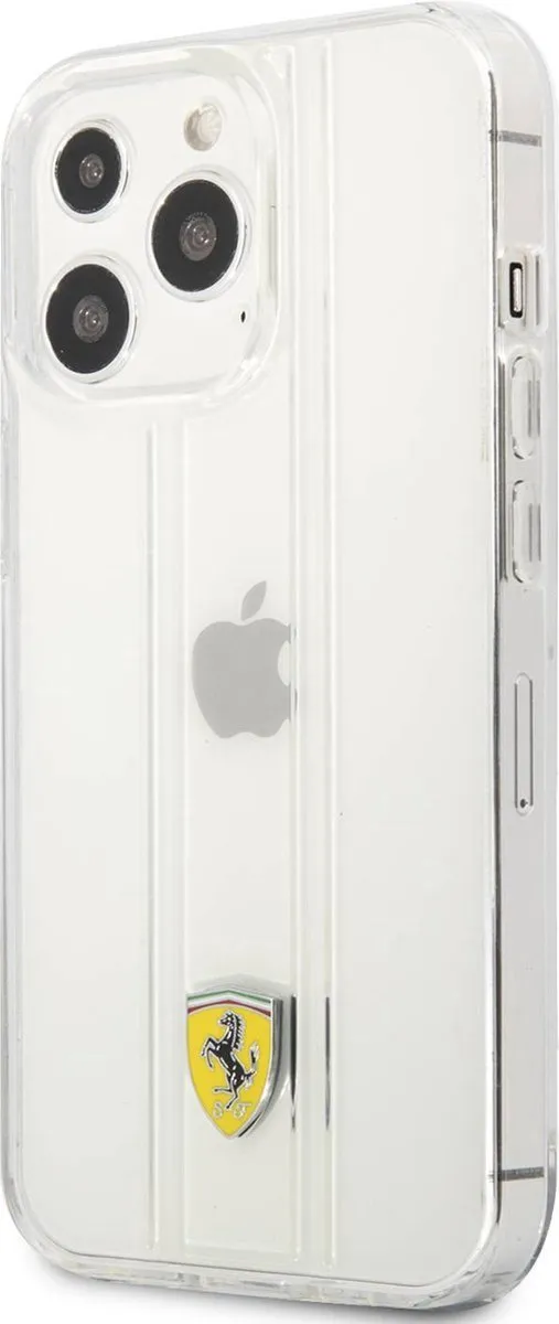 Ferrari 3D Stripes Backcover iPhone 13 Pro Max - Transparant - afbeelding 6 van 6