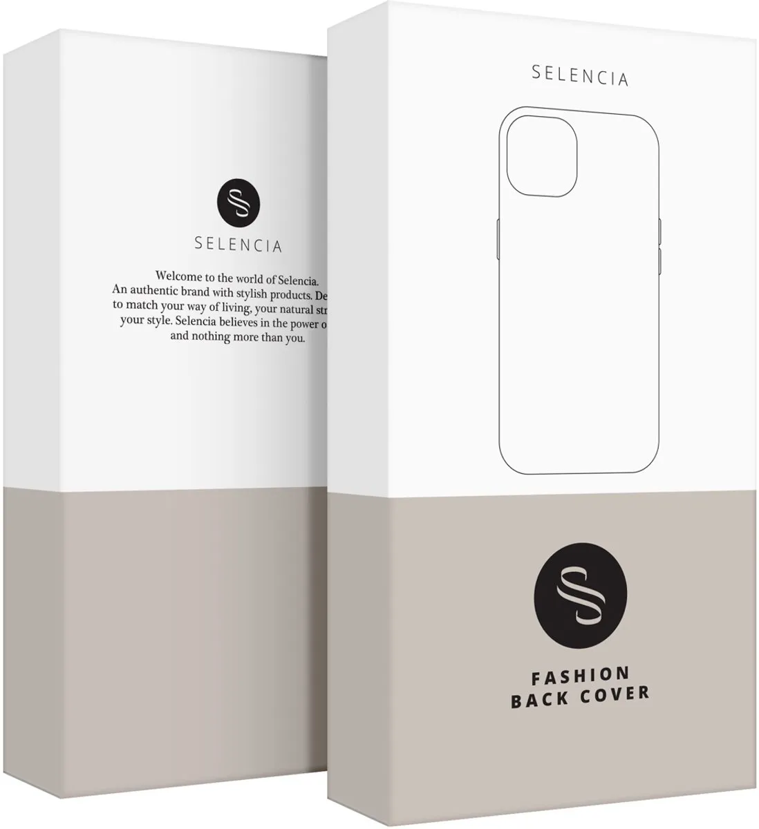 Selencia Hoesje Samsung Galaxy S23 FE - Blauw