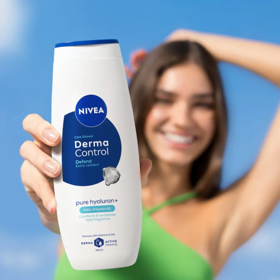 NIVEA Derma Control Douchegel 500ml - afbeelding 4 van 6