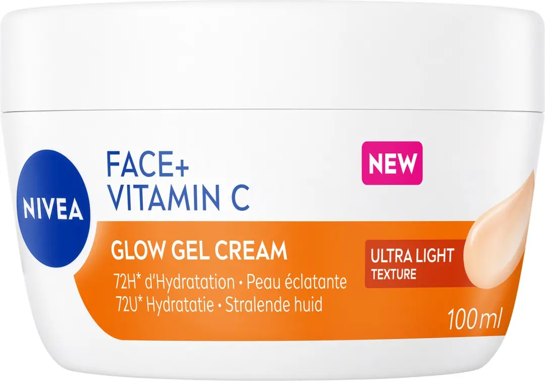 NIVEA Face+ Vitamin C Glow Gel Cream 100ml - afbeelding 4 van 6
