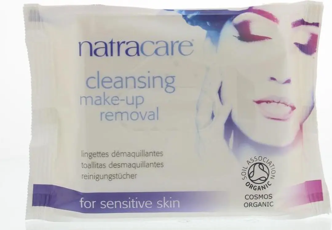 Natracare Cleansing Make-up Removal Reinigingsdoekjes - 20 Stuks - afbeelding 5 van 5