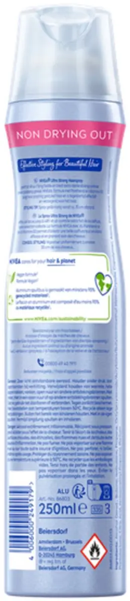NIVEA Styling Spray 5 Ultra Strong 250ml - afbeelding 5 van 5