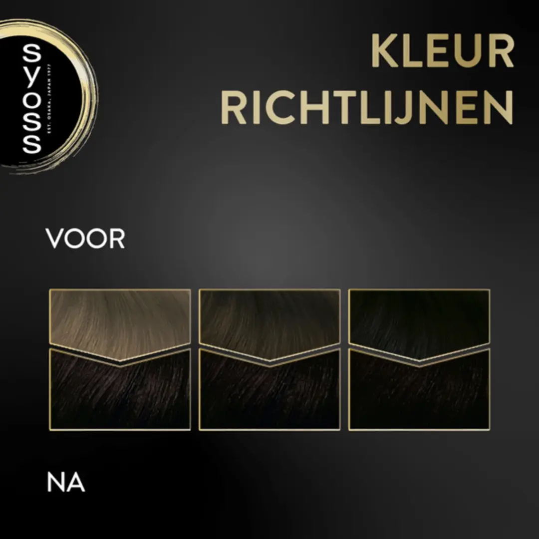 Syoss Oleo Intense Haarverf 2-10 Bruinzwart - 36x - afbeelding 3 van 6
