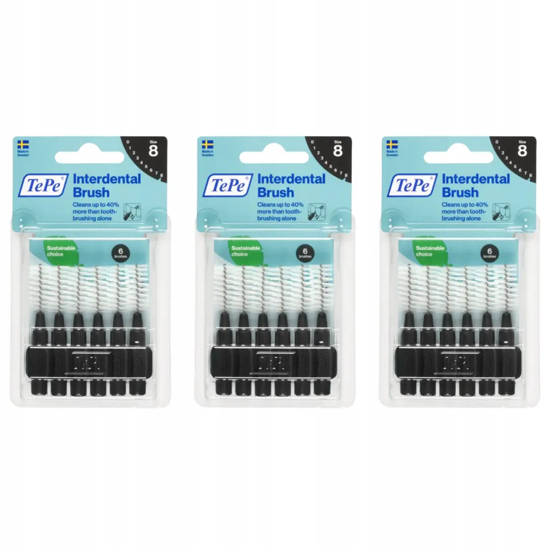 TePe Interdentale Borstels Original 1.5mm - Zwart - 18 Stuks - afbeelding 5 van 5