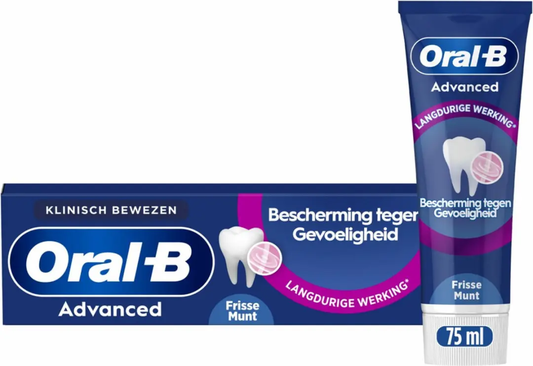 Oral-B Professional Bescherming Gevoelige Tanden Frisse Munt Tandpasta - 12x75ml - afbeelding 5 van 6