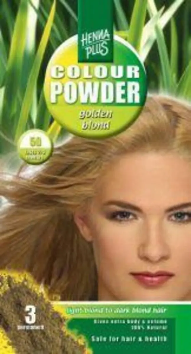 Hennaplus Colour Powder 50 Golden Blond - 100g - afbeelding 5 van 5