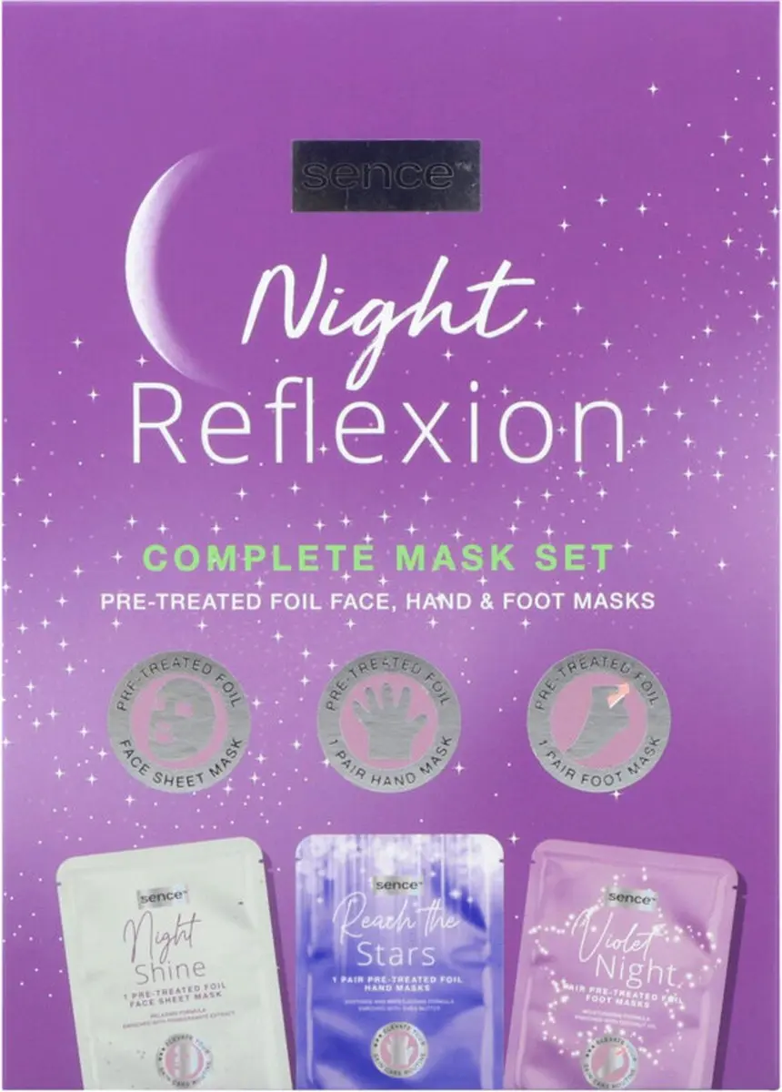 Sence Collection Night Reflexion Gezichtsmaskerset