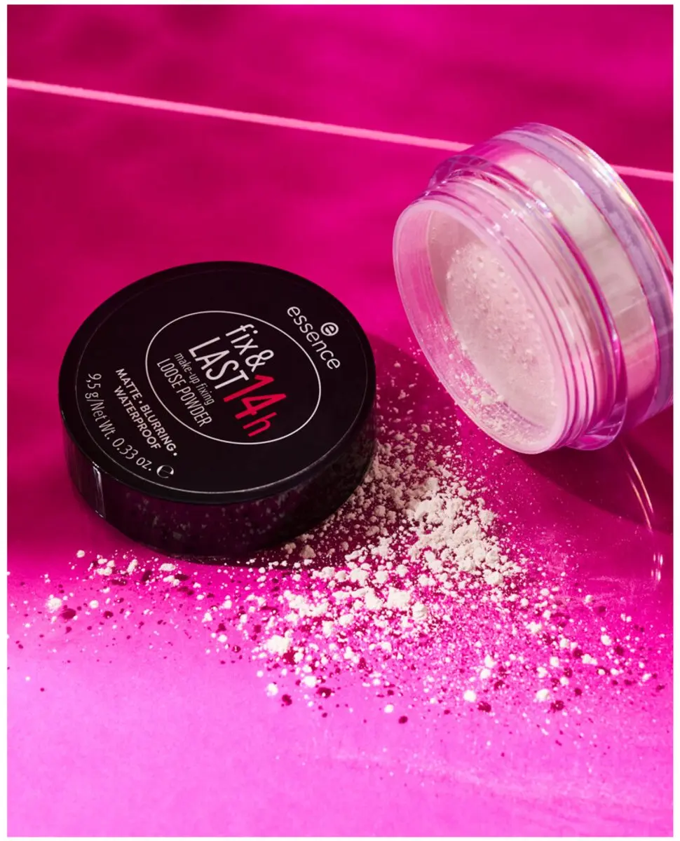 Essence Fix & Last 14h Make-Up Fixing Loose Powder - 3x9,5g - afbeelding 3 van 6