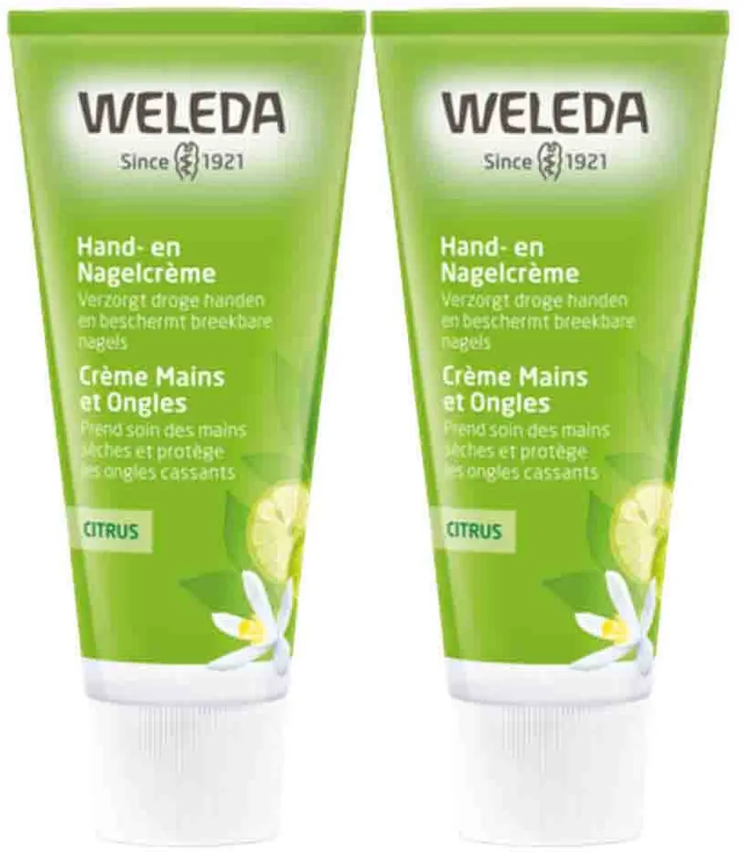 Weleda Citrus Hand- en Nagelcrème 2x50ml