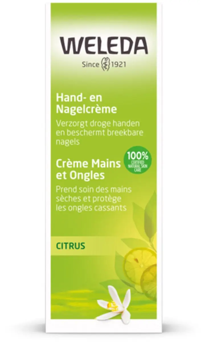 Weleda Citrus Hand- en Nagelcrème 2x50ml - afbeelding 6 van 6