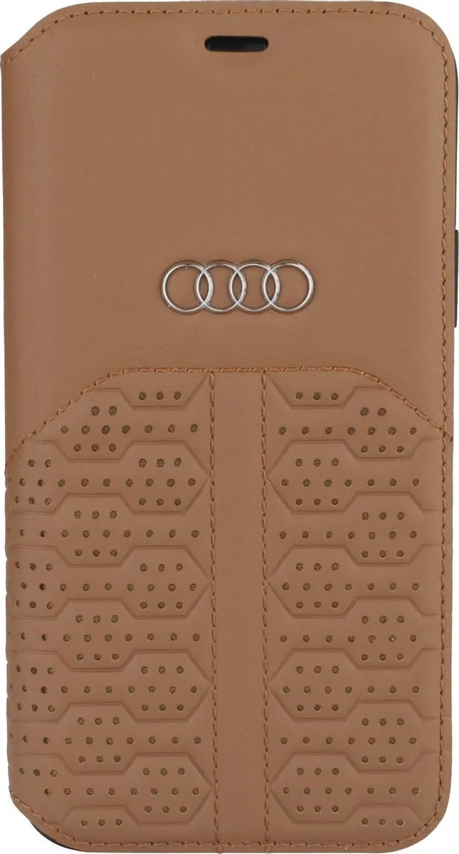 Audi A6 Serie Hoesje iPhone 12 Pro Max - Bruin - 8719273158746