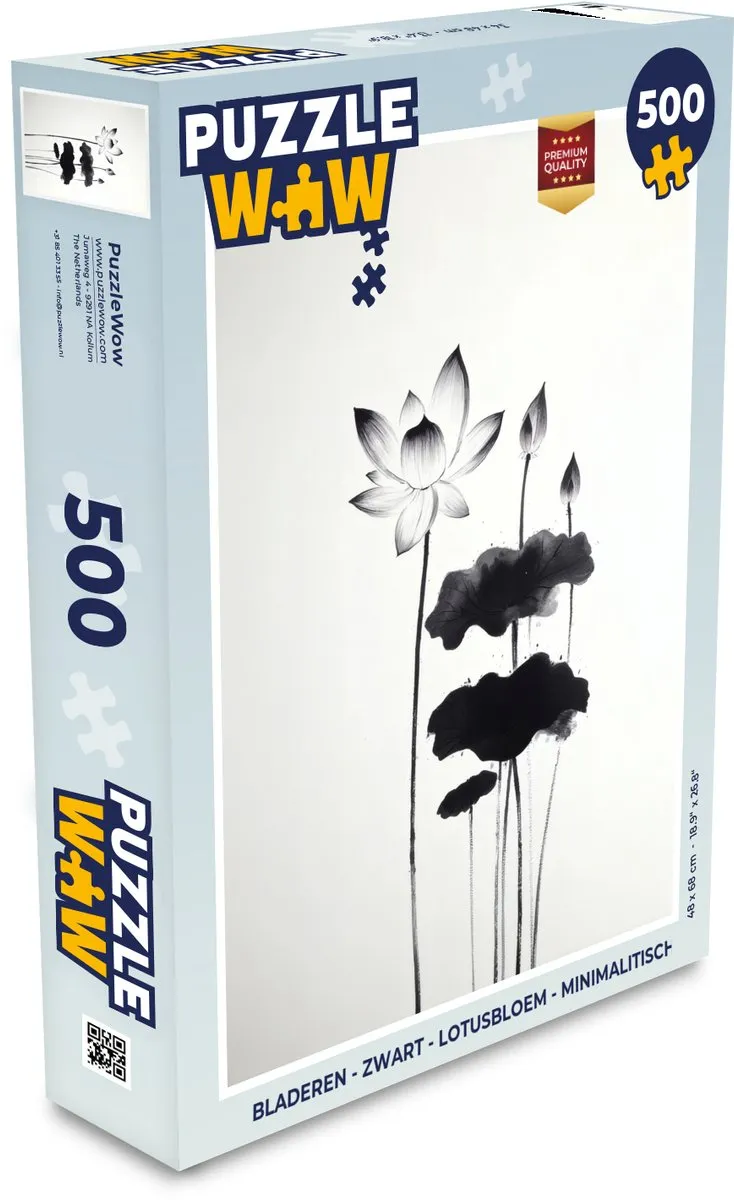 PuzzleWow Legpuzzel 500 Stuks